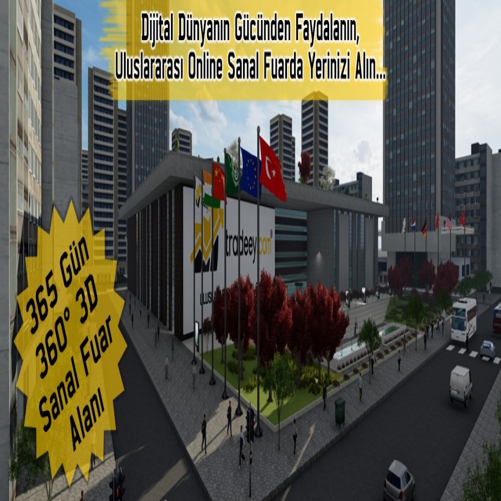 tradeey.com Uluslararası 3D Sanal Fuarlarda Yerinizi Almak Çok Kolay!