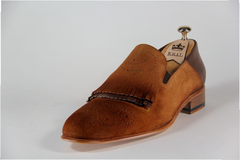 Alberto Touci Taba Erkek Klasik Ayakkabı